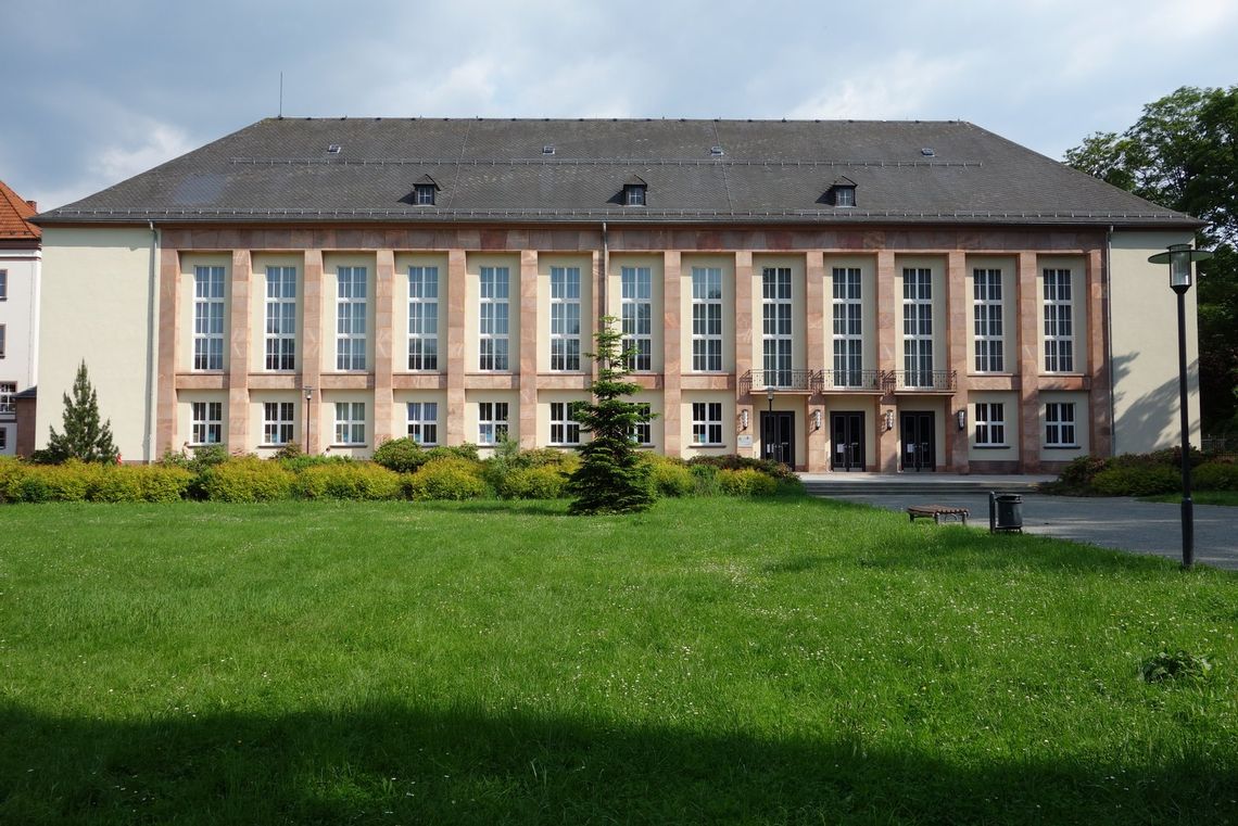 Außenansicht Kulturhaus Aue