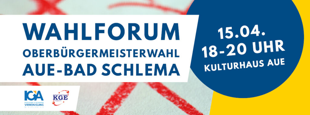 Wahlforum Aue-Bad Schlema